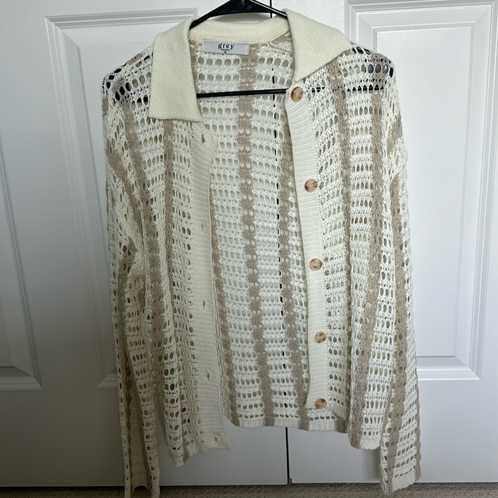 Grey bandit cardigan